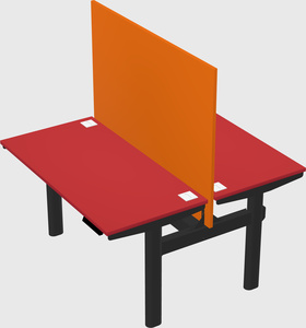 Shared electric desk