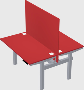 Shared electric desk