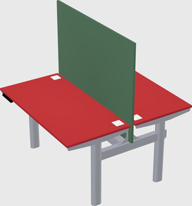Shared electric desk