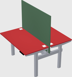 Shared electric desk