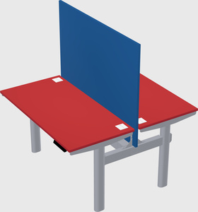 Shared electric desk