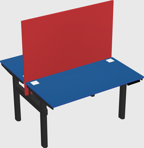 Shared electric desk