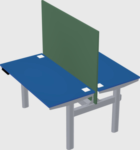 Shared electric desk