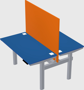 Shared electric desk