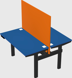 Shared electric desk