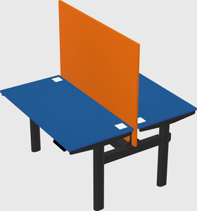 Shared electric desk