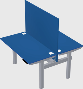 Shared electric desk
