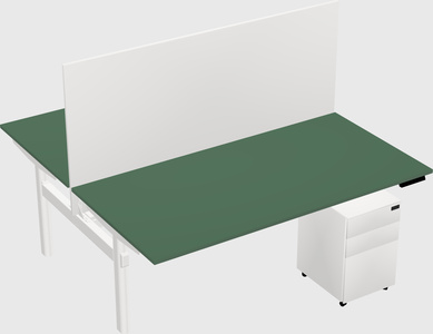 Shared electric desk