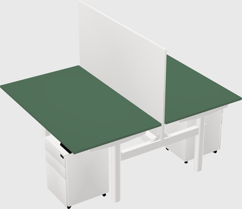 Shared electric desk