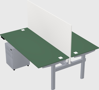 Shared electric desk