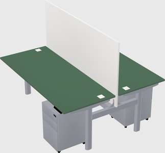 Shared electric desk