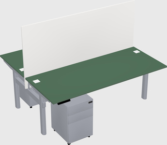 Shared electric desk