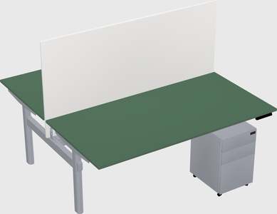 Shared electric desk