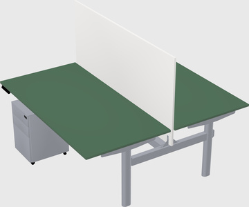 Shared electric desk