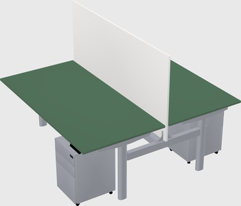 Shared electric desk