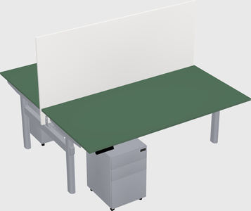 Shared electric desk