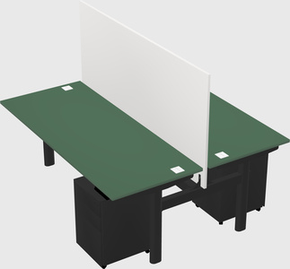 Shared electric desk