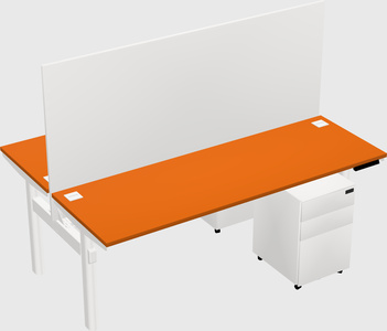 Shared electric desk