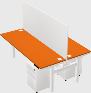 Shared electric desk