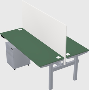 Shared electric desk