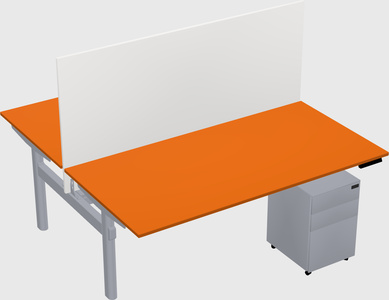 Shared electric desk