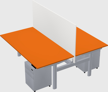 Shared electric desk