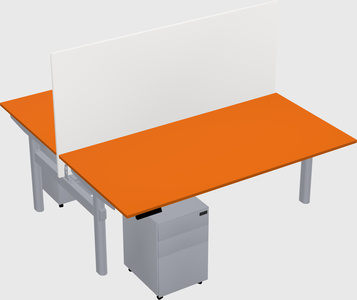 Shared electric desk