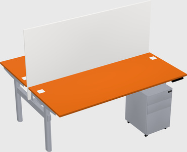 Shared electric desk
