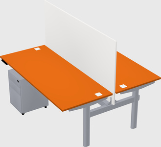 Shared electric desk