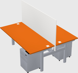 Shared electric desk