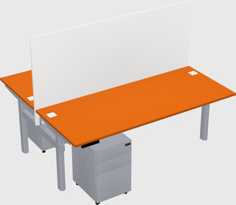 Shared electric desk