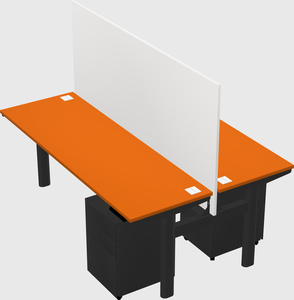 Shared electric desk