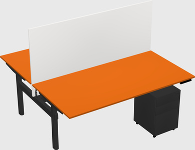 Shared electric desk