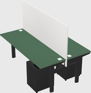 Shared electric desk