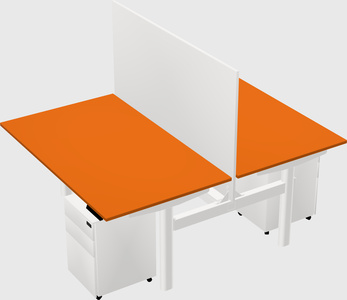 Shared electric desk