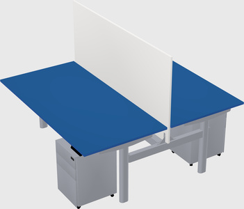 Shared electric desk