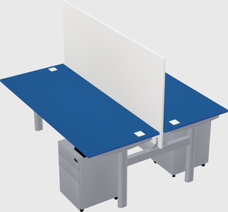 Shared electric desk