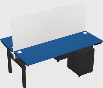 Shared electric desk
