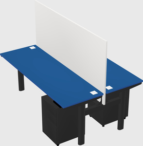 Shared electric desk