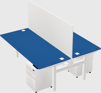 Shared electric desk