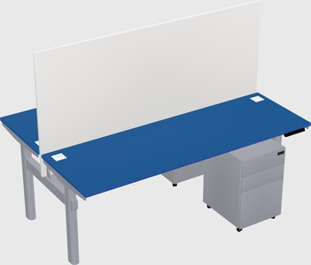 Shared electric desk