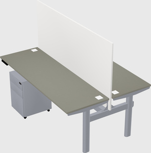 Shared electric desk