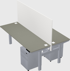 Shared electric desk