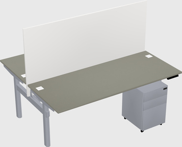 Shared electric desk
