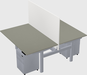 Shared electric desk
