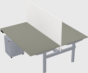 Shared electric desk