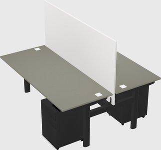 Shared electric desk