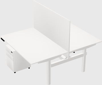 Shared electric desk