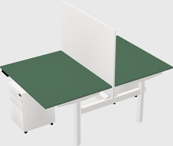 Shared electric desk