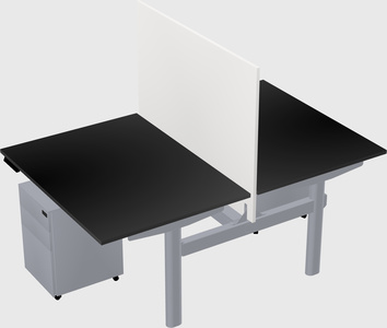 Shared electric desk